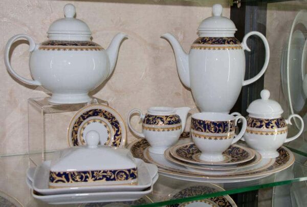Бельведер Weimar Porcellan Чайный сервиз 31 предмет farforhouse