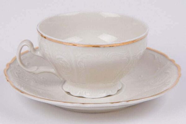 Бернадот Ивори Набор для чая (чашка и блюдце) на 6 персон farforhouse