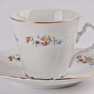 Бернадот 03011 Чайные чашки с блюдцами на 6 персон 12 предметов farforhouse