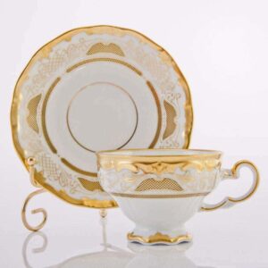 Симфония Золотая Набор чайный Weimar на 6 персон 12 предметов подарочный farforhouse