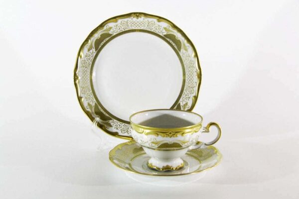 Симфония Золотая Набор чайный Weimar на 6 персон 18 предметов подарочный farforhouse