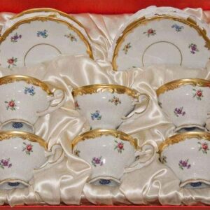 Мейсенский цветок Набор чайный Weimar на 6 персон 18 предметов подарочный farforhouse