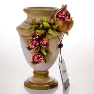 Декоративная ваза Стелла Красный гранат farforhouse