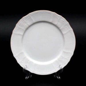 Бернадот белый Набор постановочных тарелок 27 см 10607 farforhouse