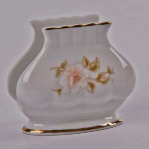 Цветы Рельеф золото Салфетница Bavarian Porcelain 2