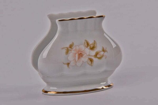 Цветы Рельеф золото Салфетница Bavarian Porcelain 2