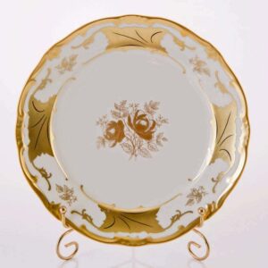 Кленовый лист белый Набор тарелок Weimar Porzellan 17 см 2