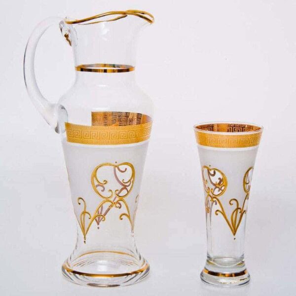 Aнтик Испанский Набор для воды Union Glass (кувшин и 6 стаканов) 2
