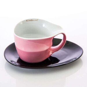 Колани Розовый Набор чайный Luigi Colani 2 предмета 450 мл 2