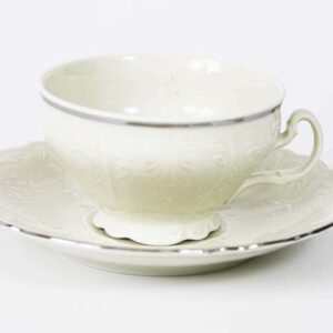 Бернадот Ивори Набор для чая на 6 персон 12 предметов низкие 2