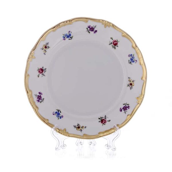 Мейсенский цветок Глубокая тарелка Weimar Porzellan 22 см. 1 шт. 2