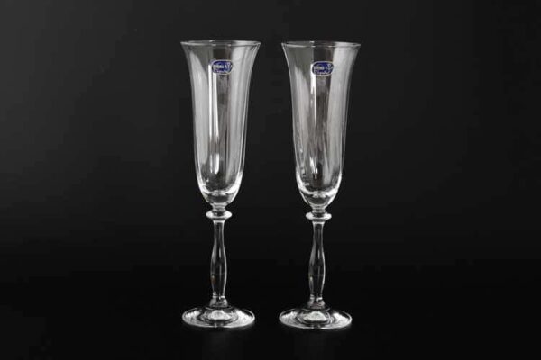 40600 Набор бокалов для шампанского Bohemia Crystal 190 мл (2 шт) 2