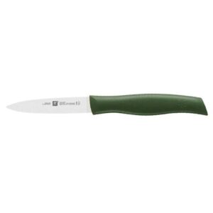 Нож 100 мм, для чистки овощей, зеленый, TWIN Grip Zwilling J.A Henckels 2