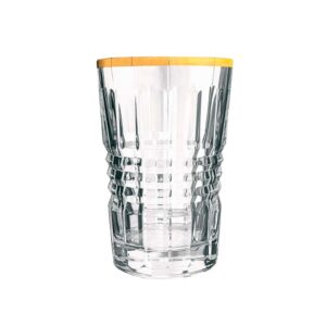 Набор стаканов высоких 360мл.6шт. RENDEZ-VOUS GOLD Cristal dArques 2