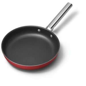 Сковорода 26 см, красная (без крышки) SMEG 2