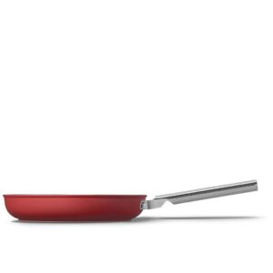 Сковорода 28 см, красная (без крышки) SMEG 2