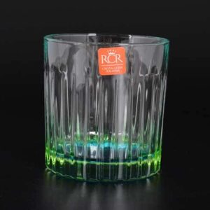 GIPSY - DOF RCR TRENDS Набор стаканов для виски зеленые 2