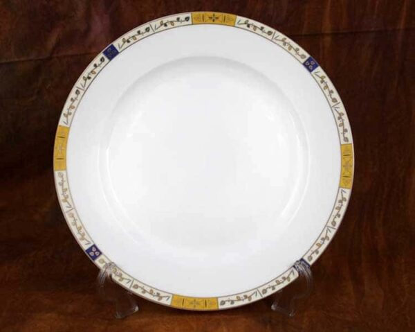 Золотая веточка Костяной фарфор АККУ тарелка закусочная 2