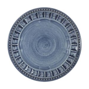 Тарелка закусочная Augusta синяя, 22 см Matceramica 2