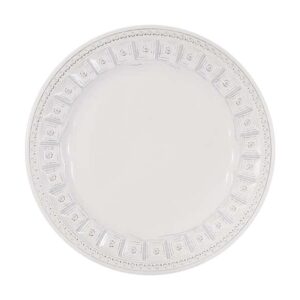 Тарелка закусочная Augusta белая, 22 см Matceramica 2