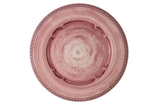 Тарелка обеденная Augusta розовая, 27 см Matceramica 2