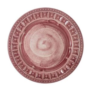 Тарелка закусочная Augusta розовая, 22 см Matceramica 2