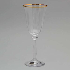 Кристалекс золото Набор бокалов для вина 185 мл Bohemia Crystal (6 шт) 2