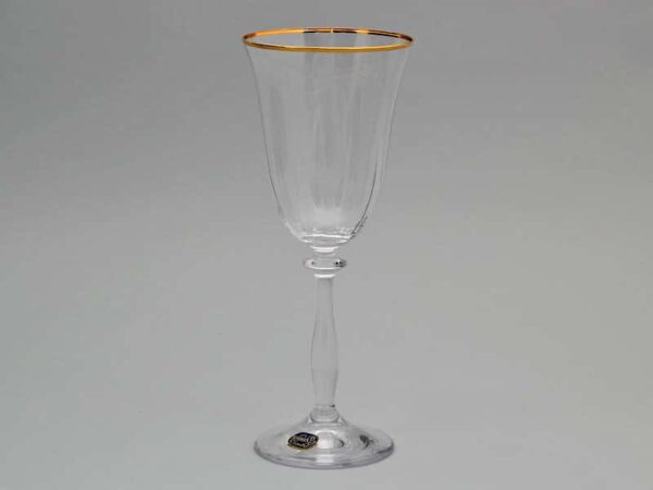 Кристалекс золото Набор бокалов для вина 185 мл Bohemia Crystal (6 шт) 2