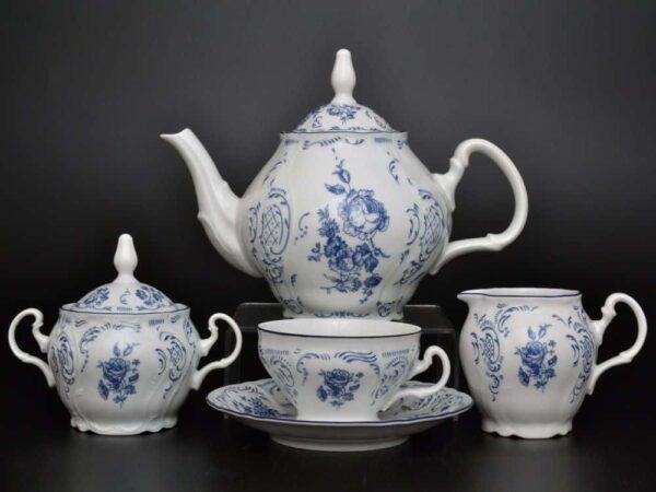 Чайный сервиз Синие розы Bernadotte 2