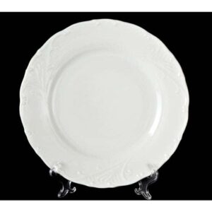 Лиана Белый узор Набор тарелок MZ 21 см 2