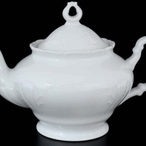 Лиана Недекорированный Чайник из фарфора MZ 1,2 л 2
