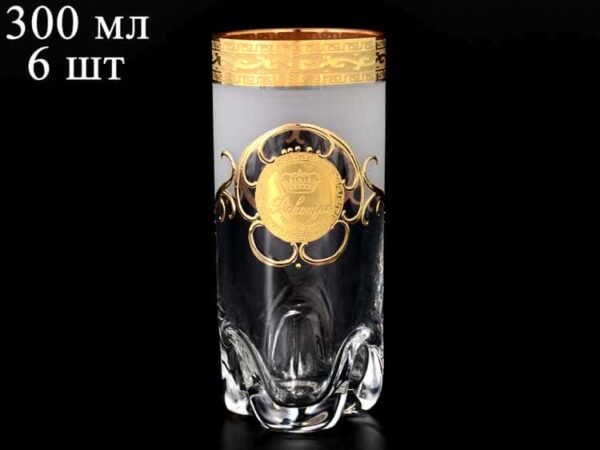 Трио Версаче Богемия A-M Набор стаканов для воды 300 мл (6 шт) 2