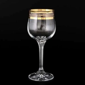 Диана QP656 Набор бокалов для вина Bohemia Crystal 190 мл (6 шт) 2