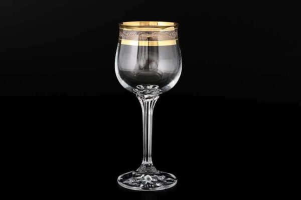 Диана QP656 Набор бокалов для вина Bohemia Crystal 190 мл (6 шт) 2