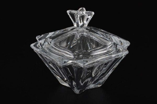 METROPOLITAN Конфетница с крышкой Crystalite Bohemia 15 см 32338 2