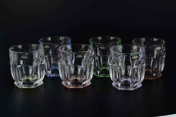 Набор стаканов для виски Сафари Ассорти Crystalite Bohemia 2