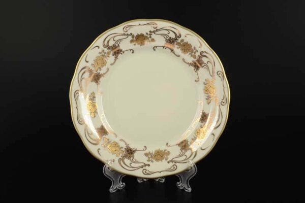 Набор тарелок 19 см Royal Porcelain (6 пар) Слоновая кость 2