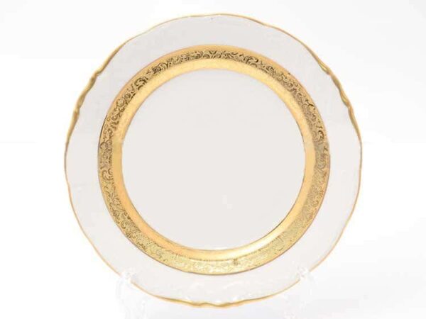 Набор тарелок Матовая лента Sterne porcelan 24 см (6 шт) 2