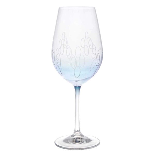 Набор бокалов для вина Арлекино Crystalex 570 мл (6 шт) голубые 2
