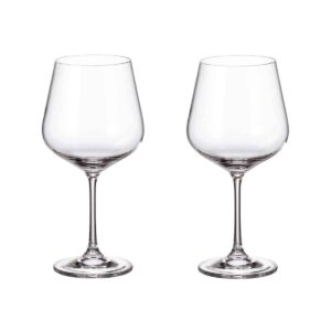 Набор бокалов для вина Crystalite Bohemia Strix/Dora 600 мл (2 шт) 2