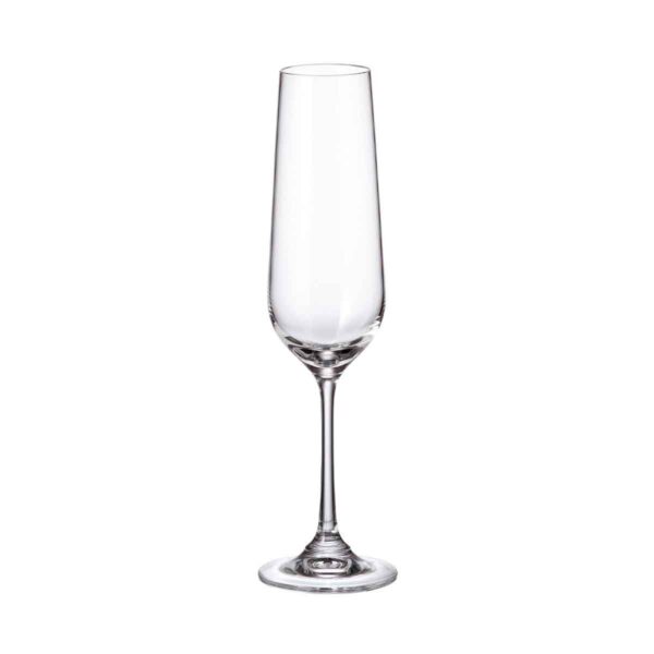 Набор бокалов для шампанского Crystalite Bohemia Strix/Dora 200 мл (2 шт) 2