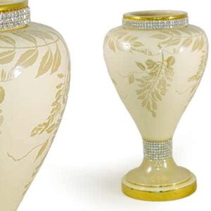 Декоративная ваза   Глициния кремовая Delta  Италия farforhouse