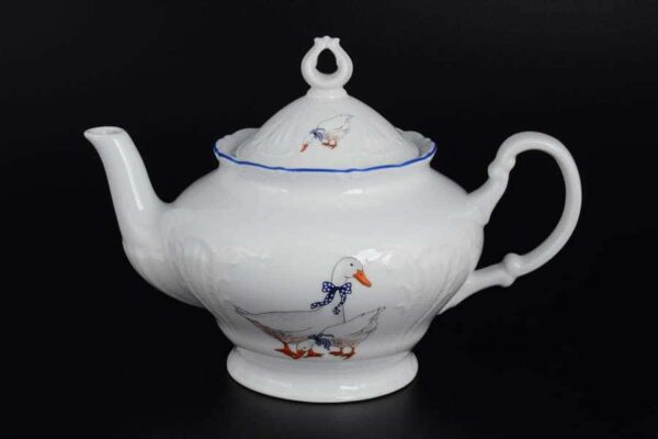Лиана Гуси Чайник Starorolski Porcelain MZ 1