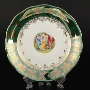 Зеленая Мадонна AL Набор тарелок Royal Porcelain 21 см из 6 штук farforhouse
