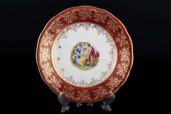 Красная Мадонна Набор тарелок Royal Porcelain 21 см farforhouse