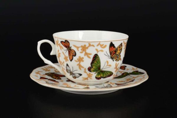 Бабочки Чайный набор Royal Classics на 6 персон 12 предметов farforhouse