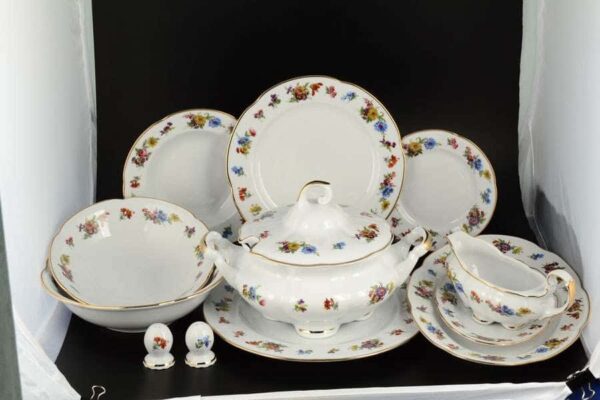 Болеро Весенний букет Столовый сервиз Royal Czech Porcelain на 6 персон 28 предметов farforhouse