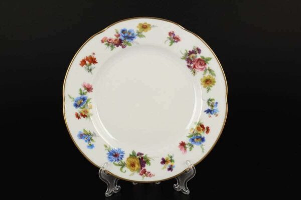 Болеро Весенний букет Набор тарелок Royal Czech Porcelain 19 см farforhouse