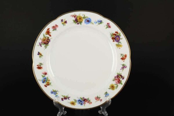 Болеро Весенний букет Набор тарелок Royal Czech Porcelain 25 см farforhouse
