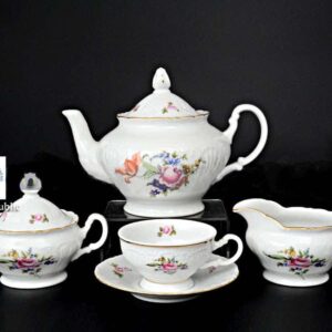 Лиана Полевой цветок Чайный сервиз MZ на 6 персон 17 предметов farforhouse